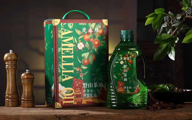 野山茶油 2L×1瓶（荆楚优品礼盒装）一级